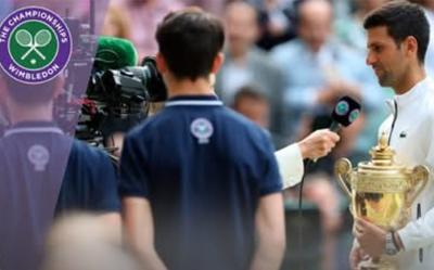 Yesterday’s Wimbledon Men’s Singles Final